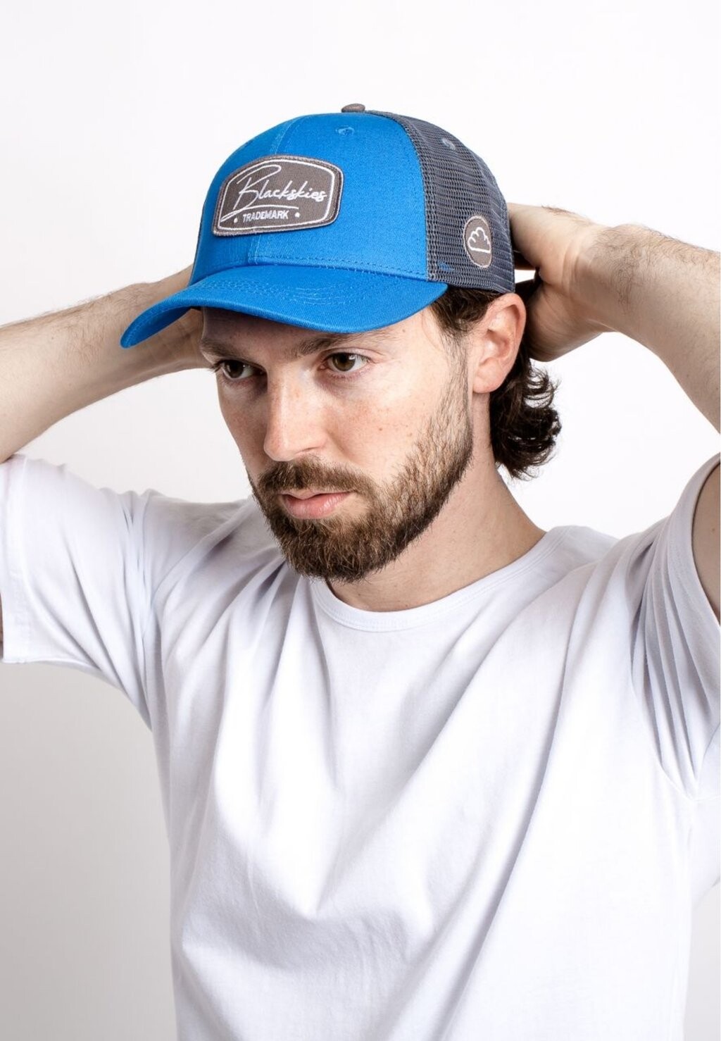 

Бейсболка RAZOR BASEBALL Blackskies, цвет blau/grau