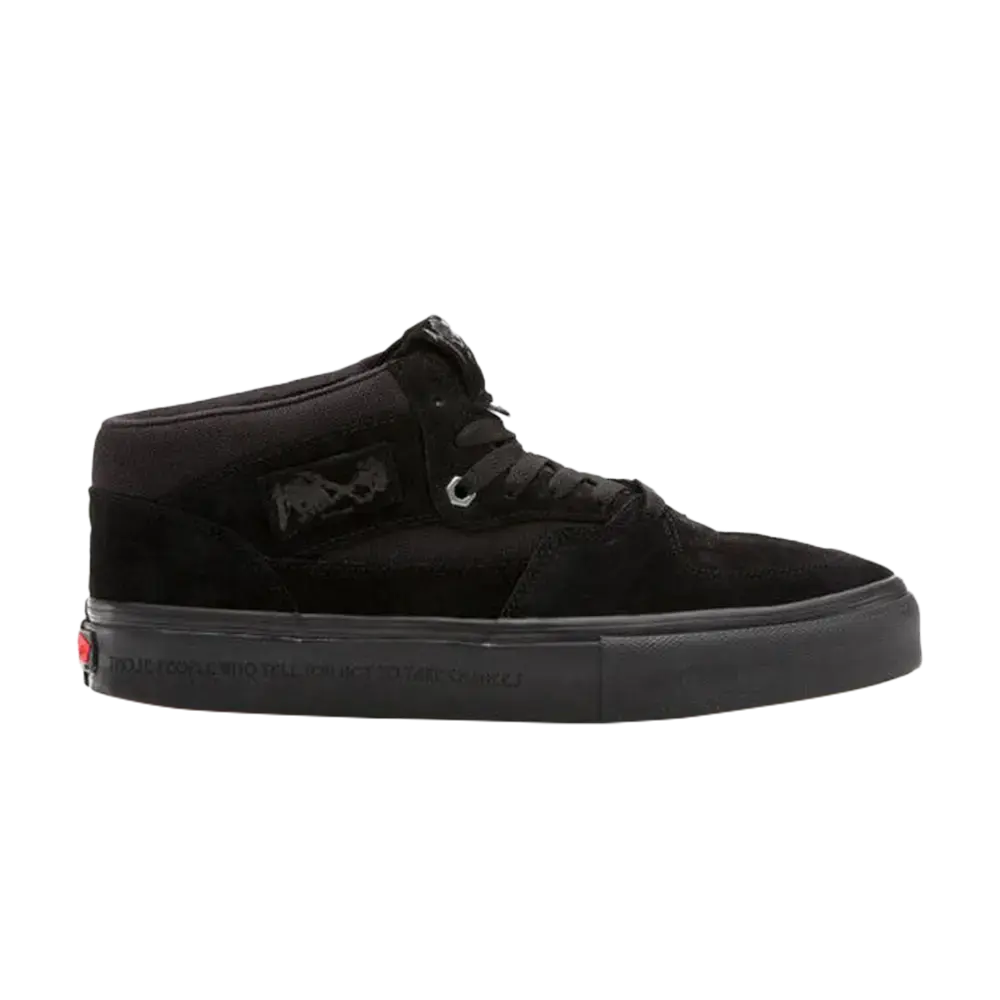 Кроссовки Metallica x Half Cab Pro Vans, черный