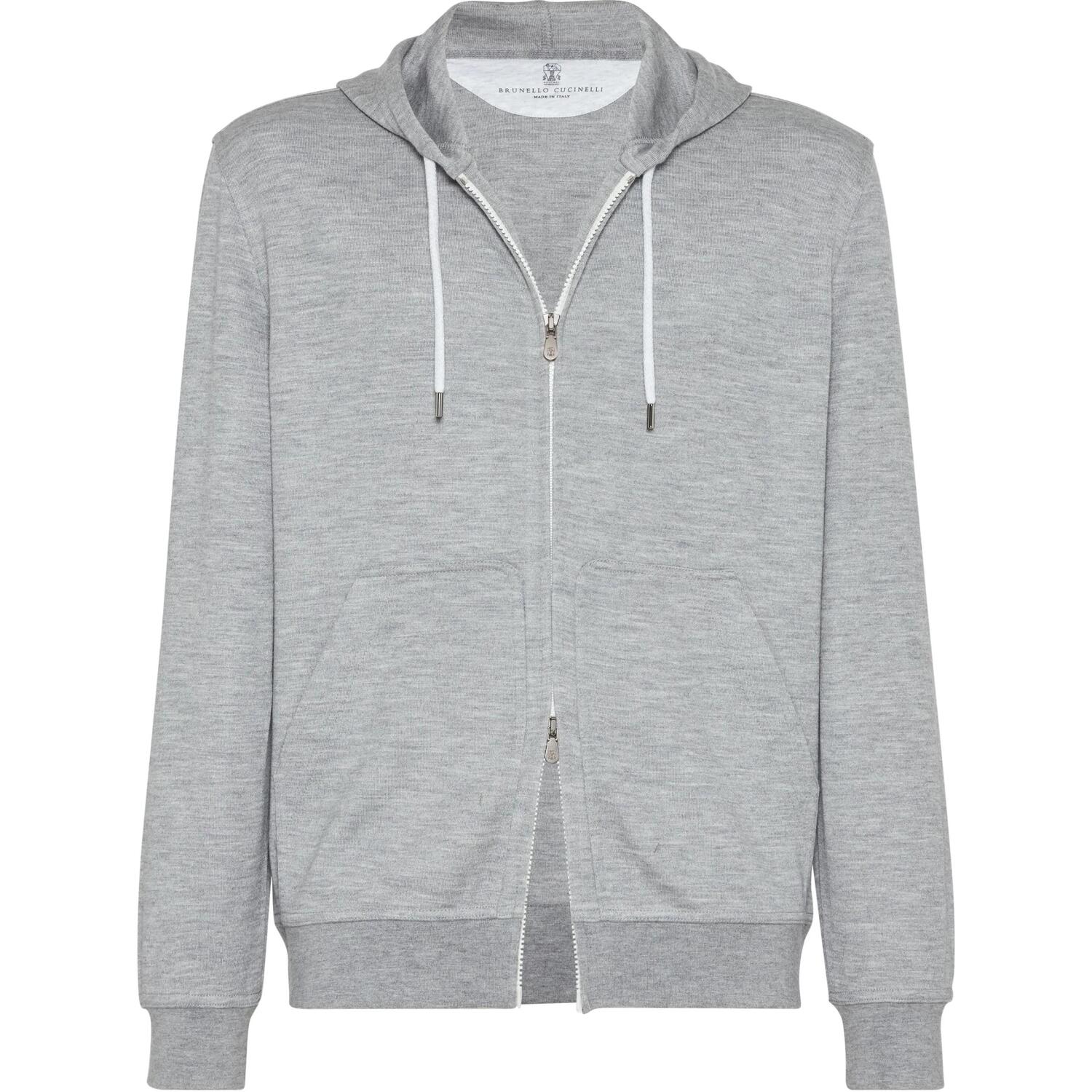 

Толстовка French Terry Brunello Cucinelli, серый