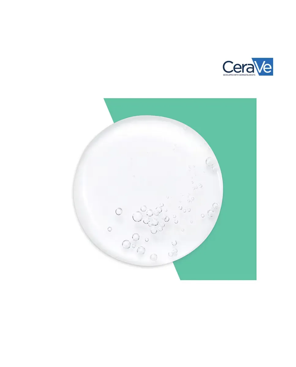 Гель для умывания CeraVe — Пенообразующий очищающий гель для нормальной и жирной кожи, обогащенный гиалуроновой — фото 4