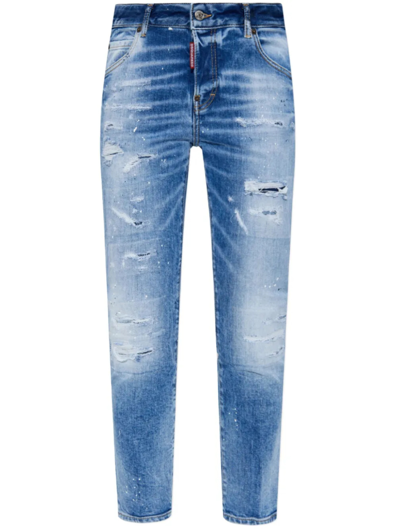 

Джинсы DSQUARED2 из хлопка, синий