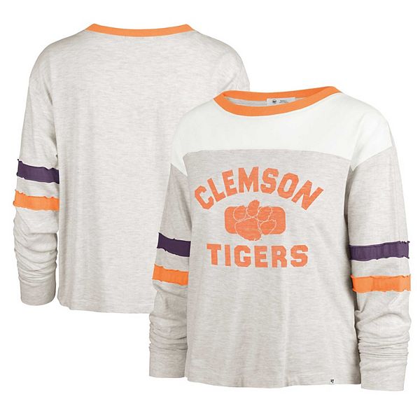 

Женская футболка с длинным рукавом '47 oatmeal clemson tigers all class lena Unbranded, Серый, Женская футболка с длинным рукавом '47 oatmeal clemson tigers all class lena Unbranded