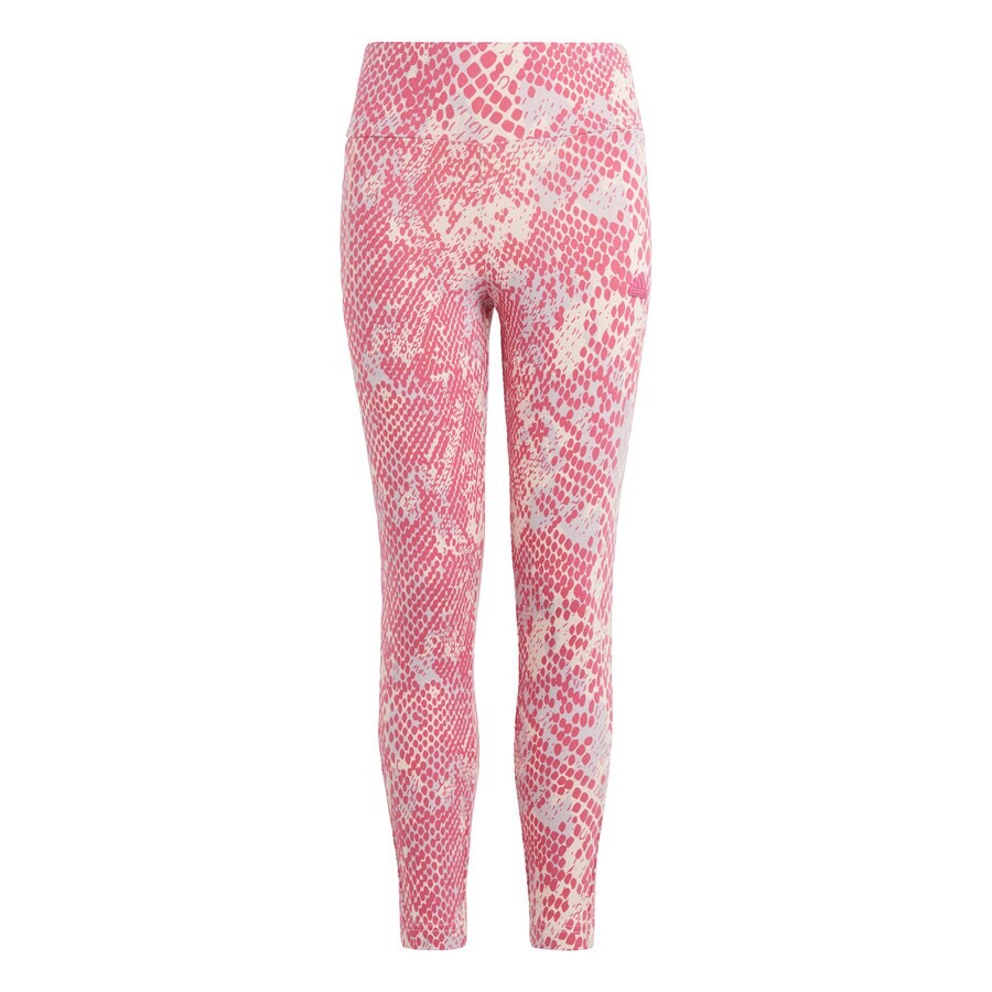 

Брюки ADIDAS SPORTSWEAR Skinny Workout Pants Future Icons Allover Print, розовый