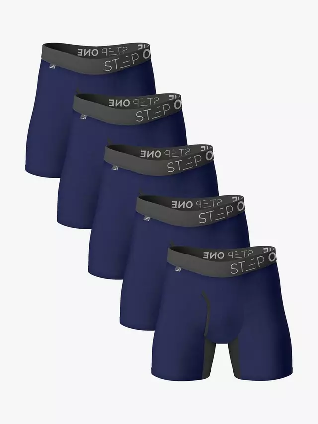 

Боксеры Step One Bamboo 5 шт, цвет ahoy/sailor