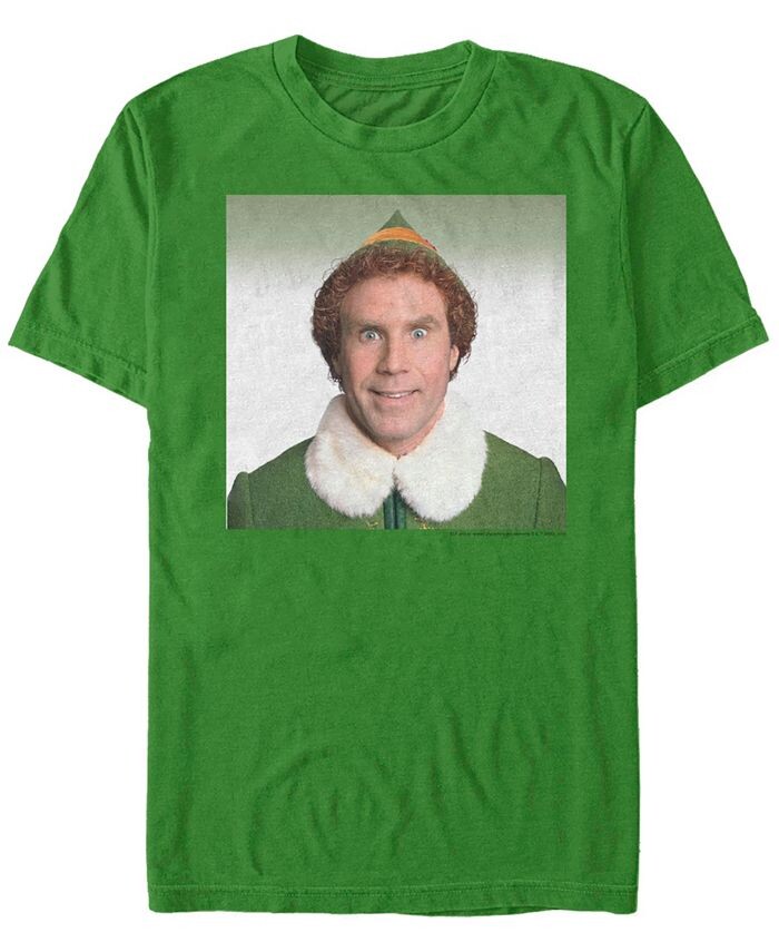 

Мужская футболка с коротким рукавом Elf Buddy Photographer Fifth Sun, зеленый