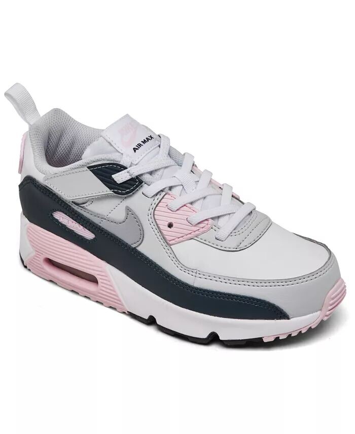 

Повседневные кроссовки Little Girls Air Max 90 от Finish Line Nike, белый