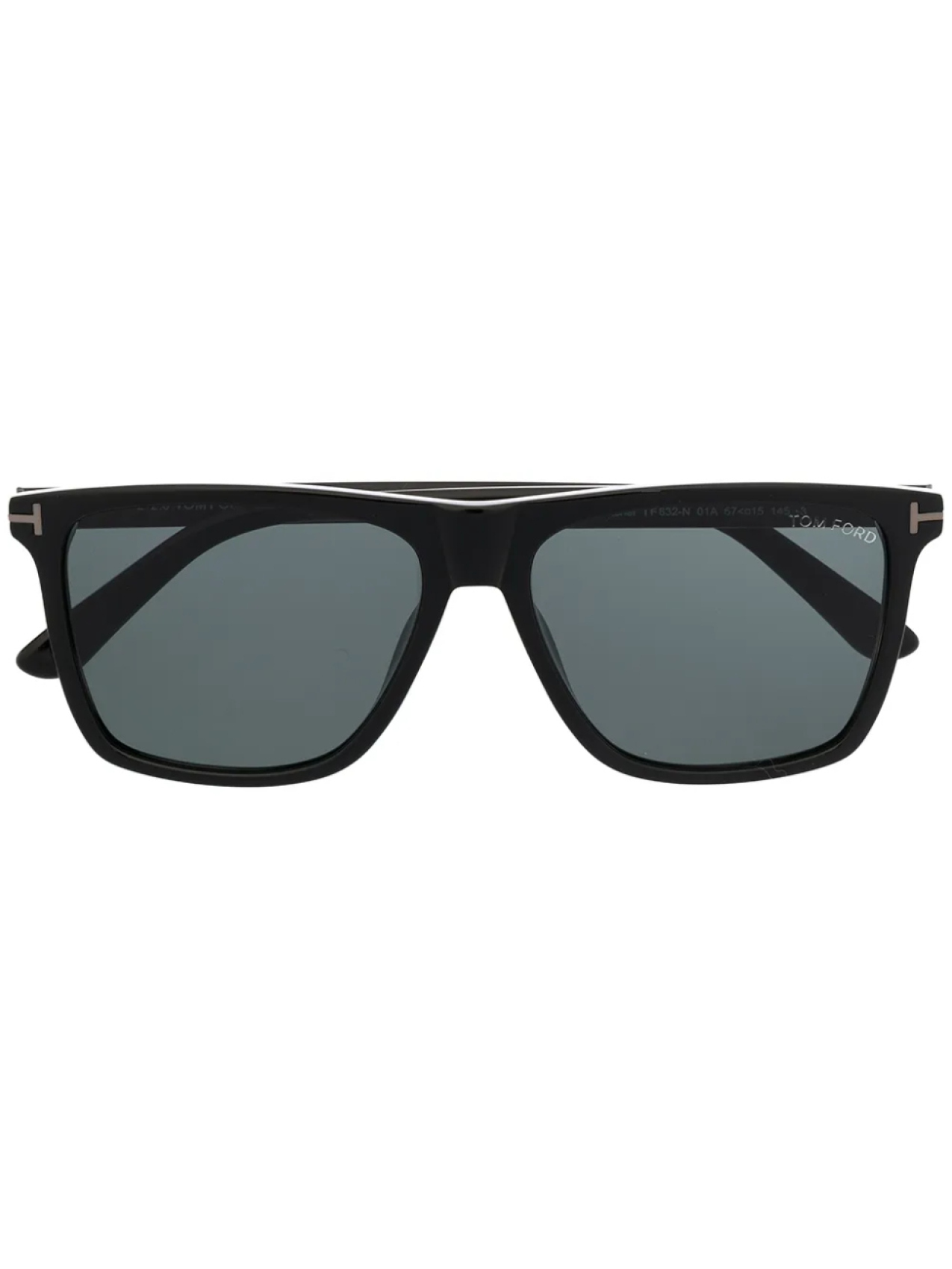 

TOM FORD Eyewear солнцезащитные очки в квадратной оправе, черный