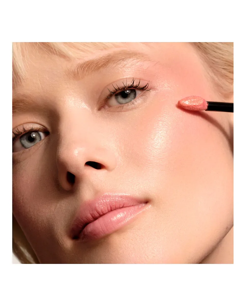 Жидкие румяна Luminous Silk Cheek Tint Shine Armani Giorgio Armani, Starlit Peach — фото 4