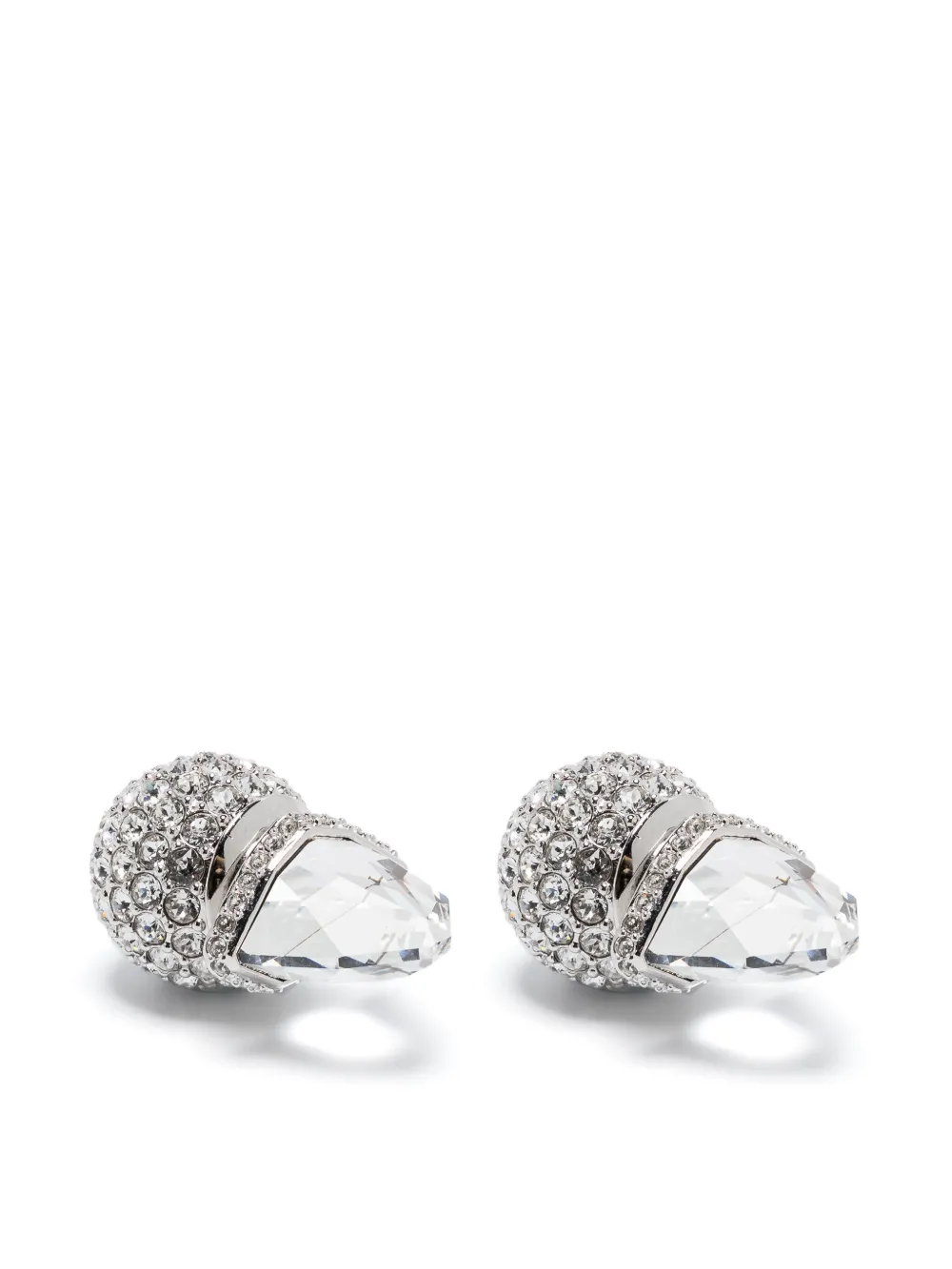 

Серьги-гвоздики Lucent Swarovski, серебряный