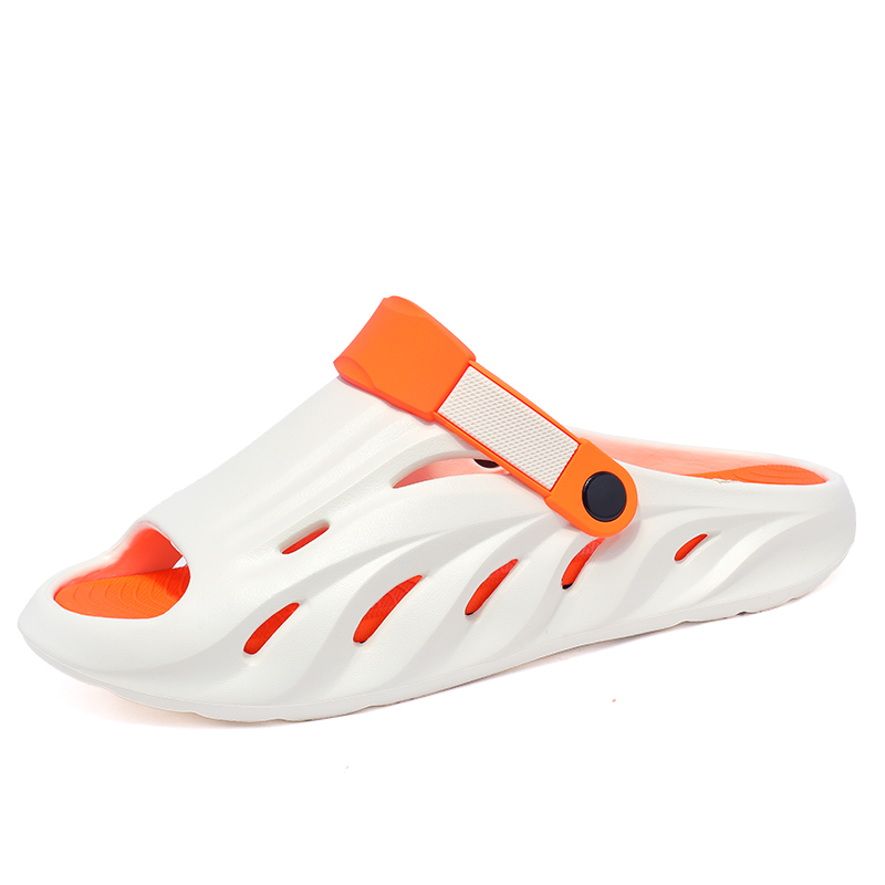 

LEXON Пляжные сандалии мужские бело-оранжевые, цвет White Orange