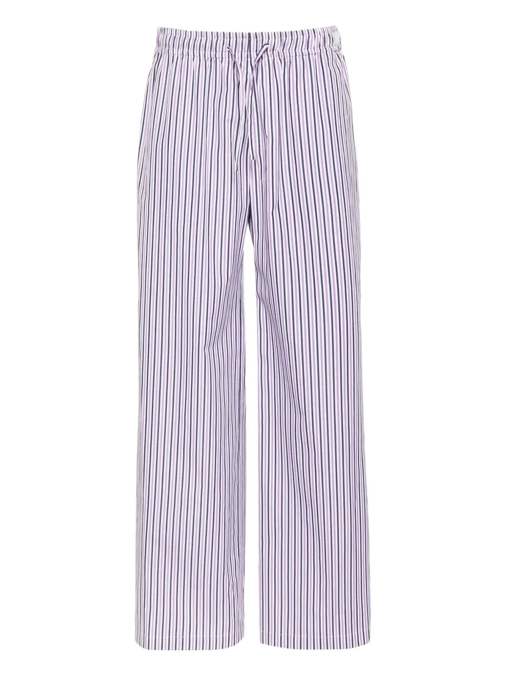 

Брюки в полоску на завязках PALM ANGELS, фиолетовый