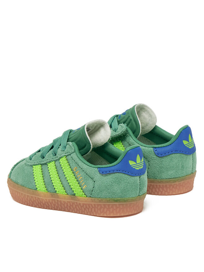 Кроссовки adidas Gazelle Comfort Closure JP7137, зеленый — фото 3