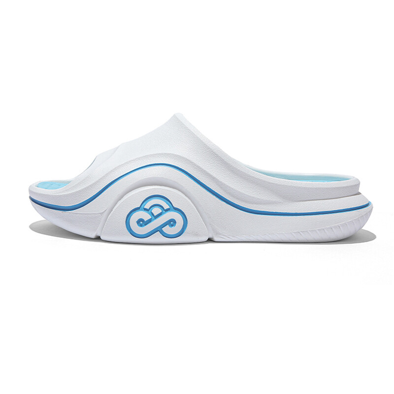 

Шлепанцы серии Bucket Cloud унисекс синего цвета Cool, цвет Clouds white blue