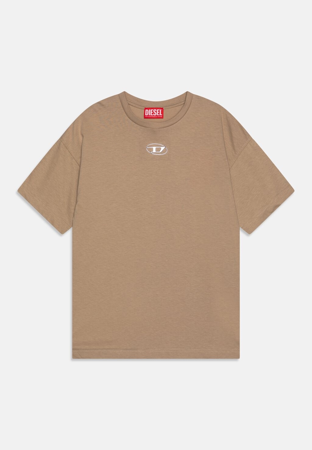 

Базовая футболка TMARCUS OVER UNISEX Diesel, бежевый