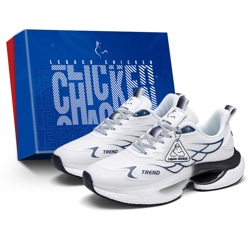 

Кроссовки Legaco chicken Lifestyle Shoes Unisex Low-top, белый/темно-синий
