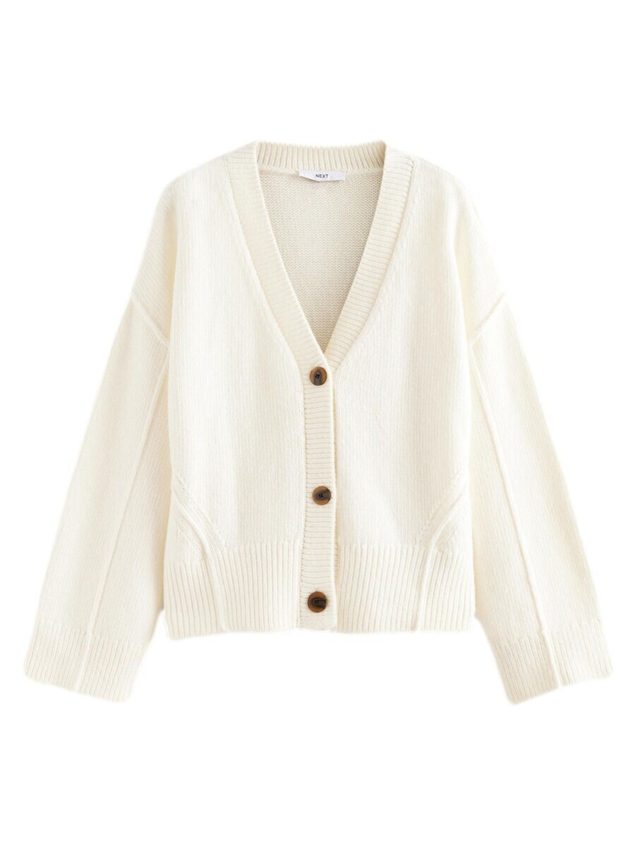 

Вязаный кардиган Next Knit Cardigan, белый