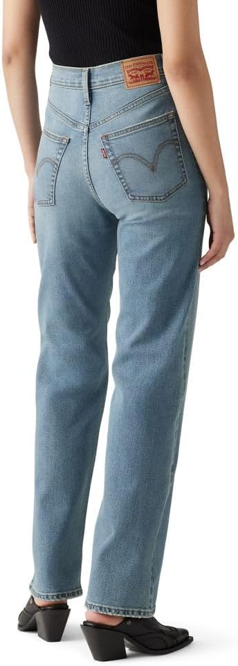 Женские джинсы Levi's Ribcage Straight Full Length, Ringing Bells (Stretch) — фото 3