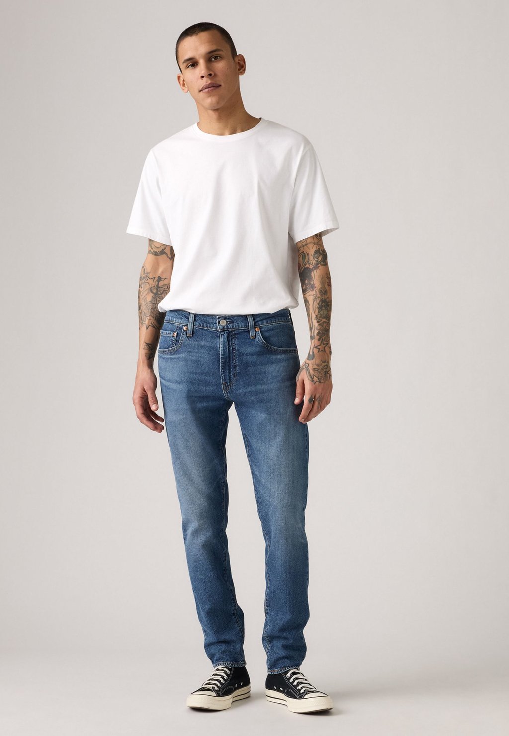Джинсы облегающего кроя 512 SLIM TAPER Levi's, цвет Rainy Afternoon — фото 4