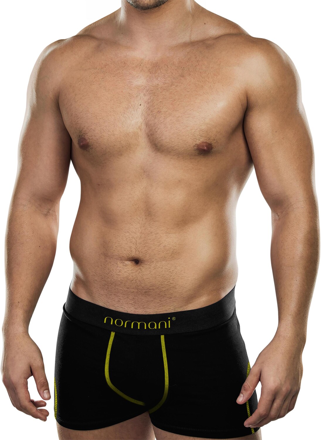 

Боксеры normani 6 weiche Boxershorts aus Baumwolle, желтый