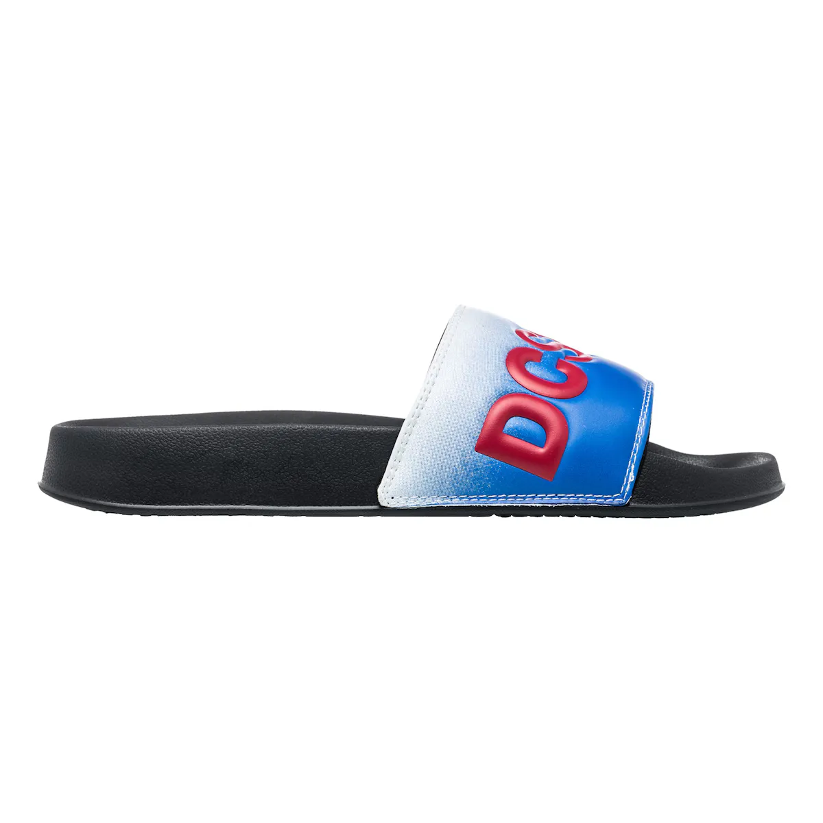 

Мужские DC Slide SE DC Обувь Шлепанцы DC Shoes, синий/пурпурный
