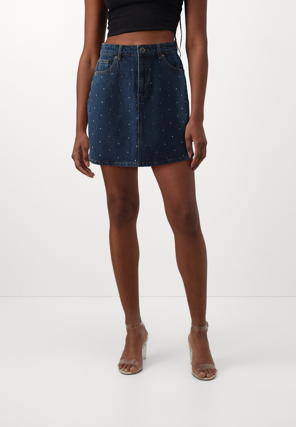

Юбка мини VMTESSA SKIRT RhineS MIX Vero Moda, цвет medium blue