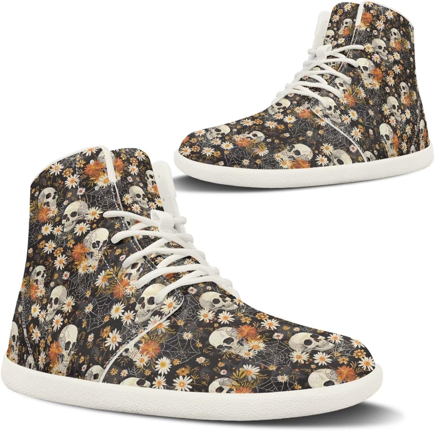 

Мужские ботинки с узором «Палец Любовь Сердце», зимние снегоступы, теплые укороченные ботинки с белой подошвой Pugasmiru