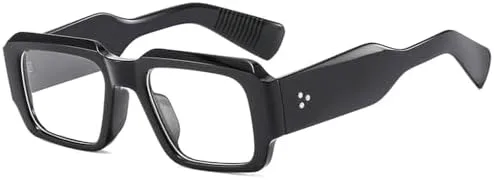 

Солнцезащитные очки Retrom Minimalist Resistant 2027, популярные модные солнцезащитные очки для женщин, черные с прозрачными линзами, один размер MTZJH, One Color