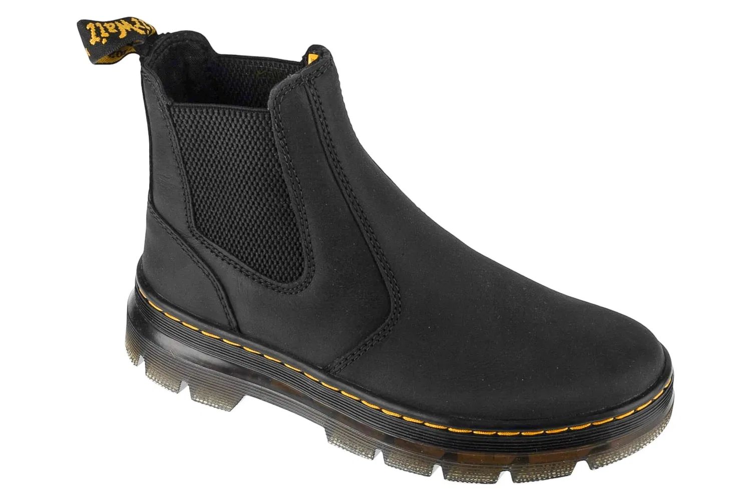 Челси, кожа, Dr. Martens, черный