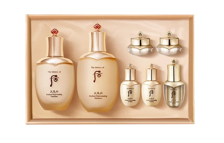The History Of Whoo Набор для ухода за джинсовой кожей с цветочным питанием, Weather Dan Milk Set — фото 4
