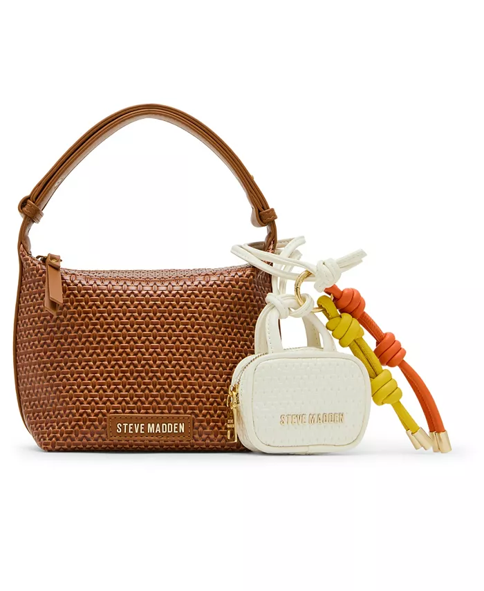 

Мини-сумка-портфель Lilyann Steve Madden, коричневый