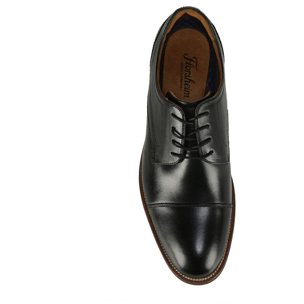 Мужские оксфорды Rucci со средним/широким мыском Florsheim, черный — фото 4