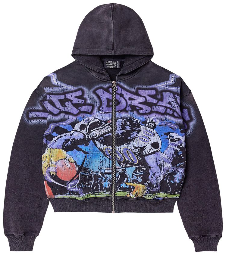 

Толстовка на молнии Vale Forever Raven, черная