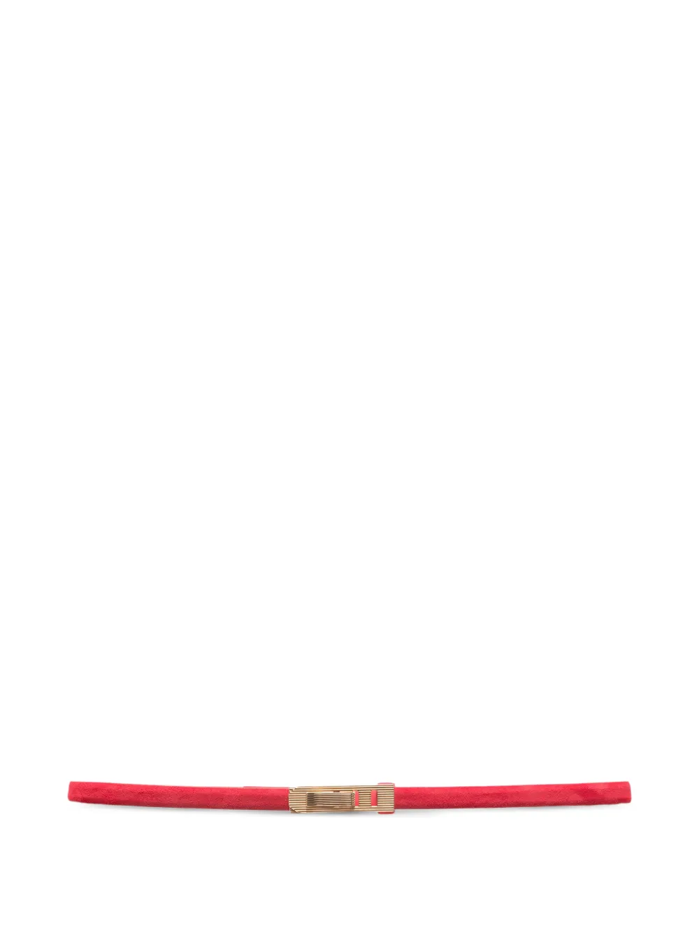 

Ремень с пряжкой Alberta Ferretti, красный