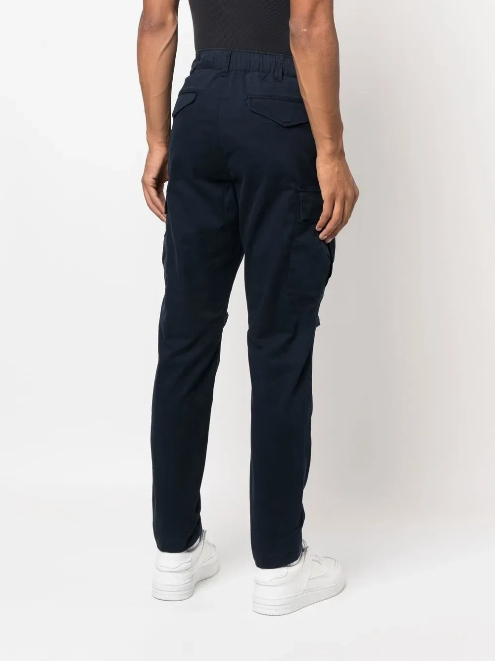 Зауженные брюки с завязками на талии Polo Ralph Lauren, синий — фото 4