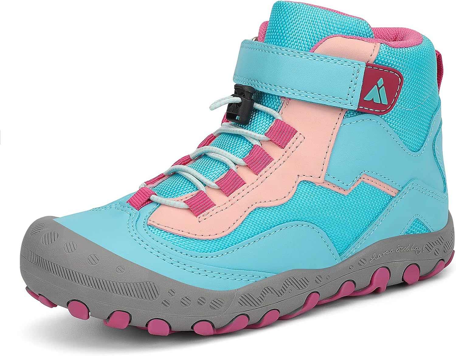 

Детские водонепроницаемые походные ботинки Mishansha, мальчики и девочки, противоударные, противоскользящие, спортивные обувь для активного отдыха и походов, Light Blue