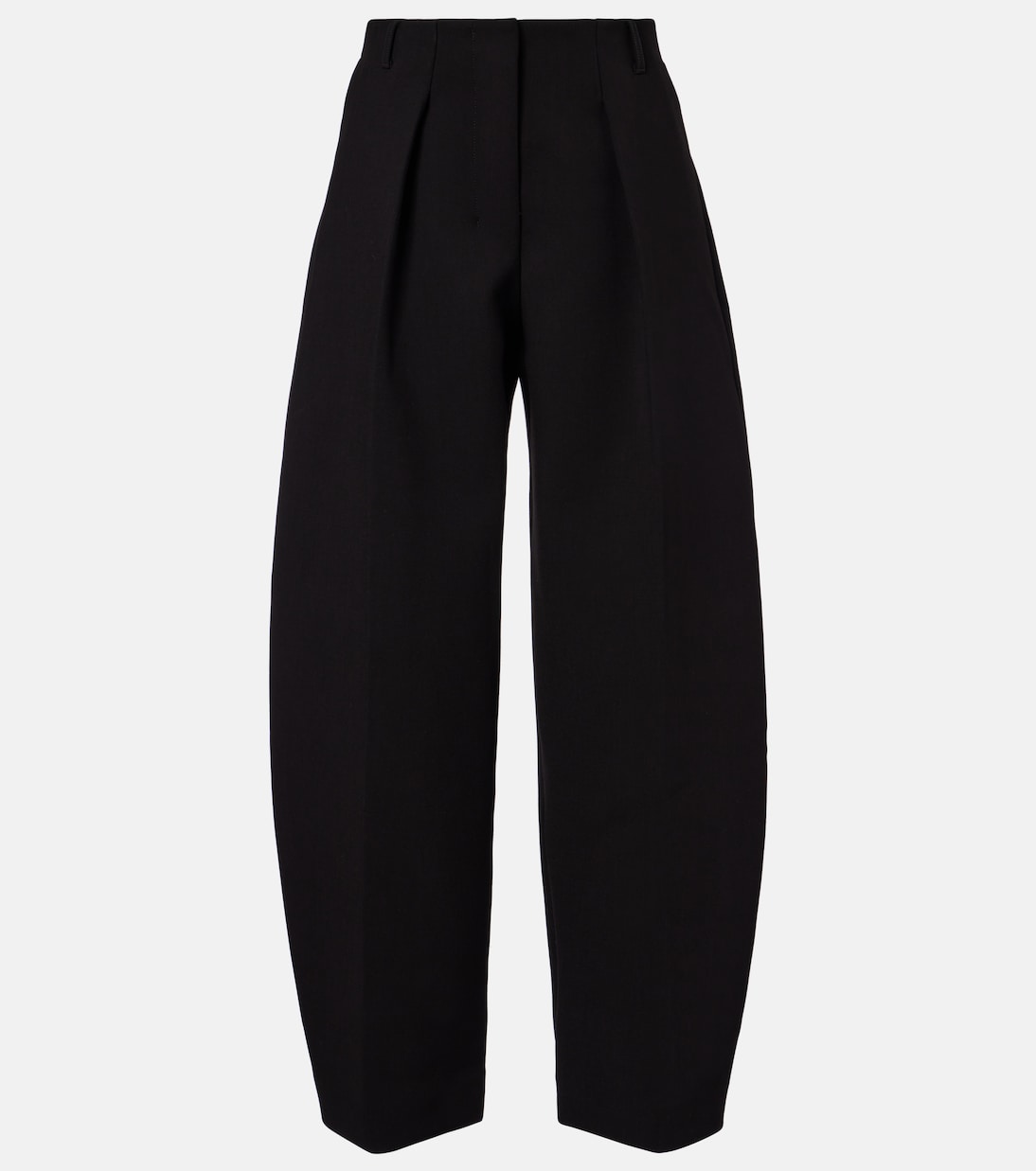 

Овальные брюки с широкими штанинами Jacquemus, черный