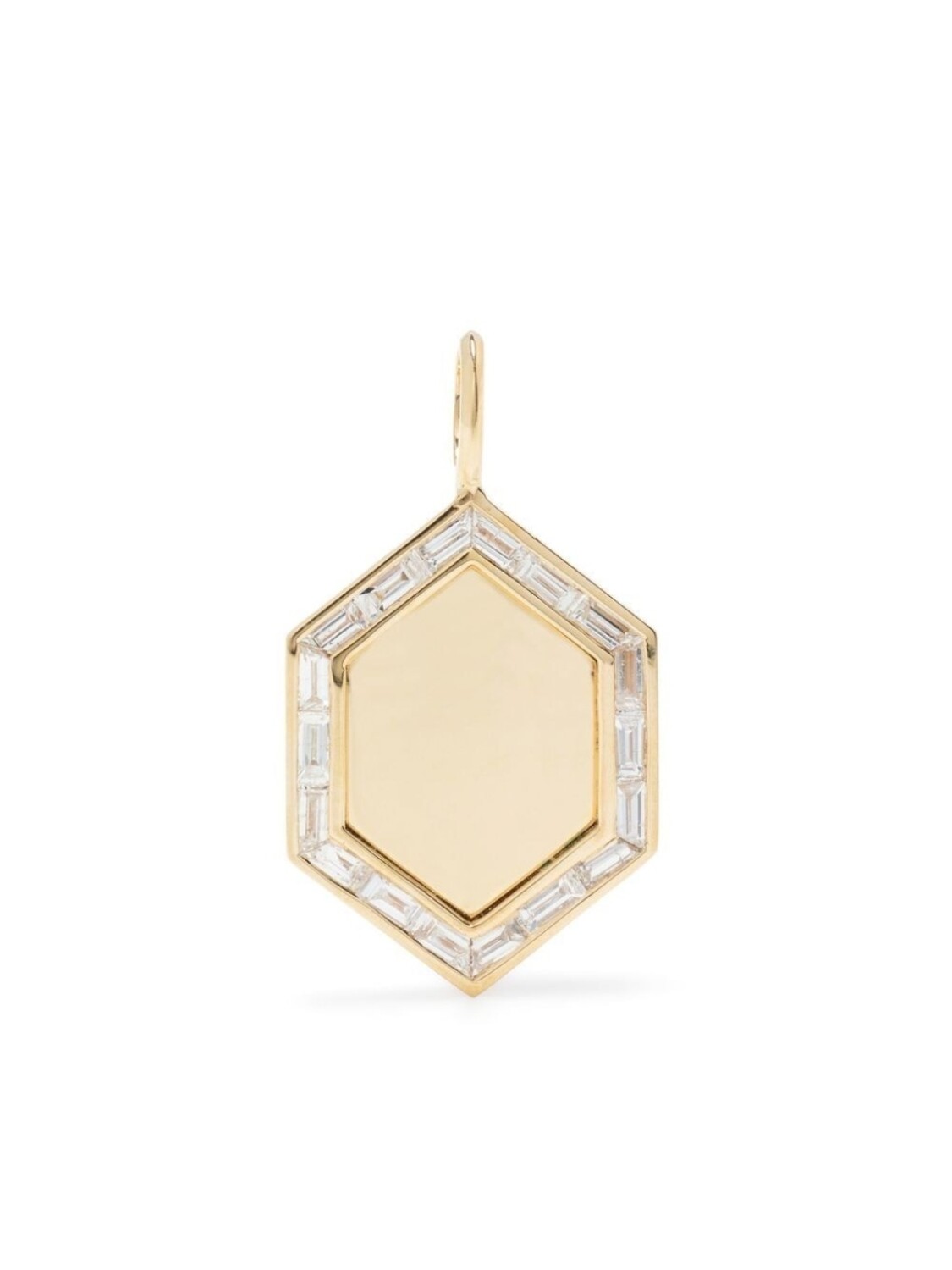 

Золотая подвеска с бриллиантами Lizzie Mandler Fine Jewelry, золотой