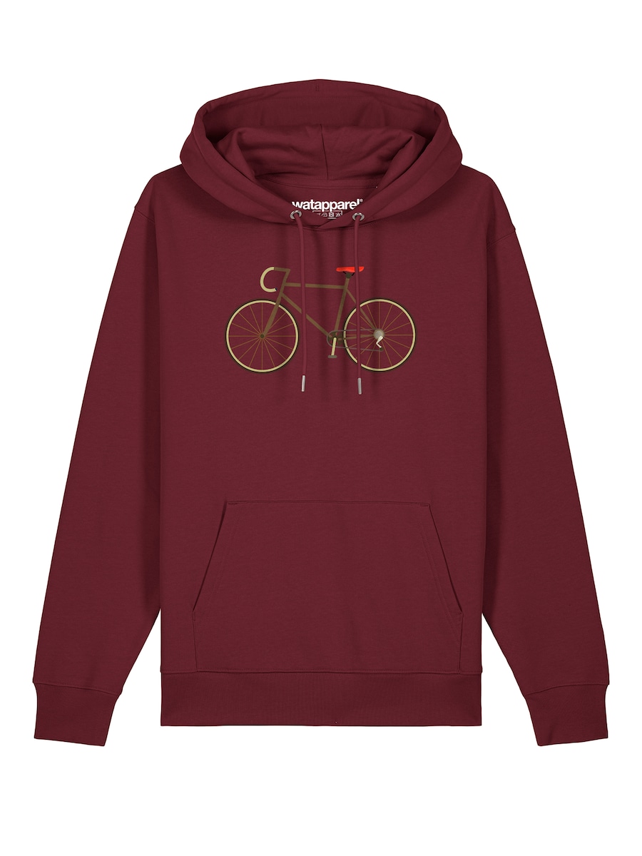 

Толстовка Watapparel Fahrrad, бургундия, Красный, Толстовка Watapparel Fahrrad, бургундия