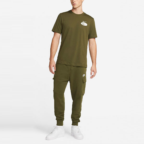 Спортивные штаны клубная одежда французский трикотаж Nike, мульитколор — фото 3