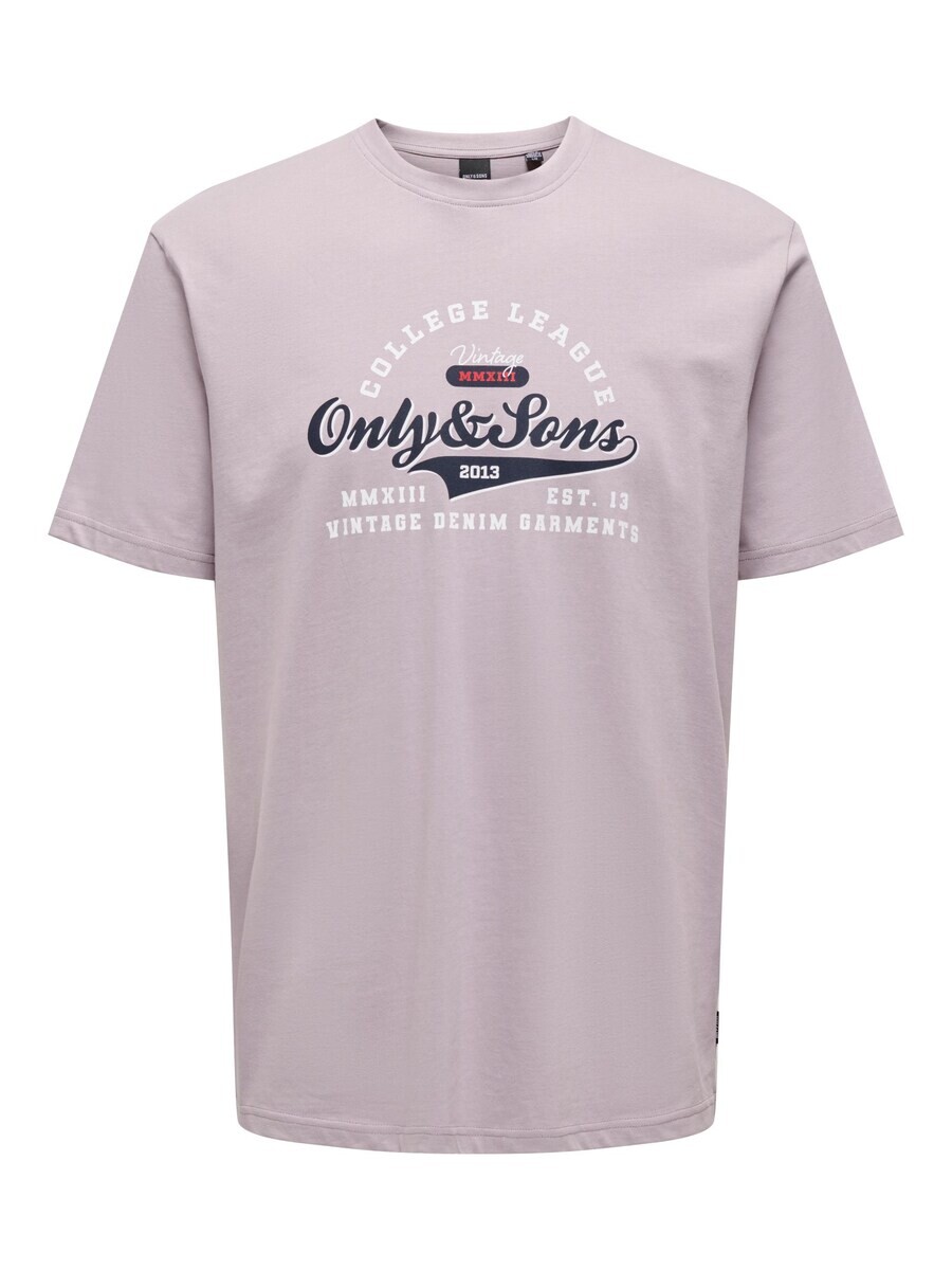 

Футболка Only & Sons, сиреневый