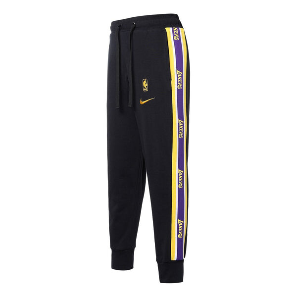 

Брюки nba los angeles lakers basketball small sports long pants black Nike, черный