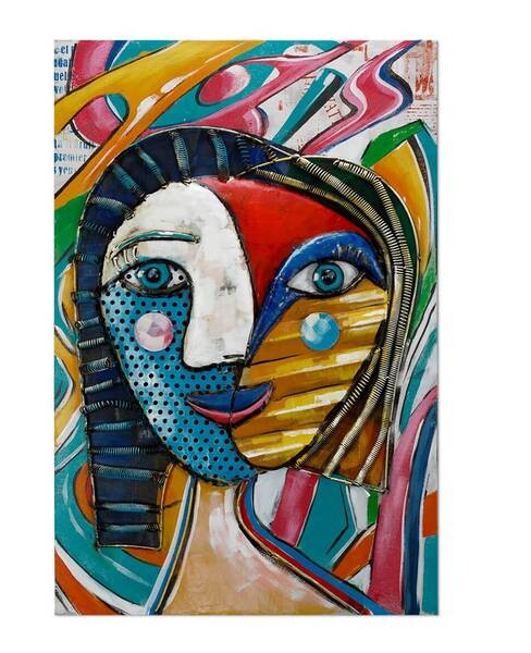 

Металлическая картина KUNSTLOFT Modern & zeitgenössisch, многоцветный