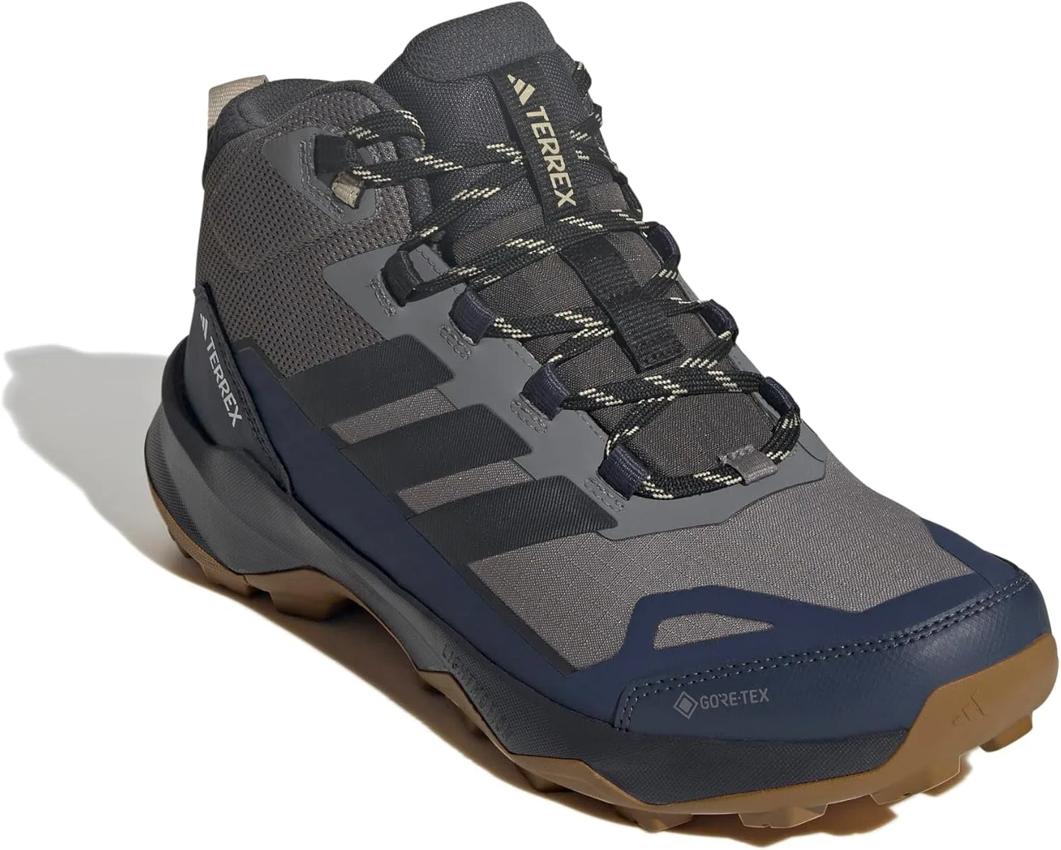 Мужские походные кроссовки Adidas Terrex Skychaser AX5 Mid Gore-Tex, синий/серый/угольный — фото 3