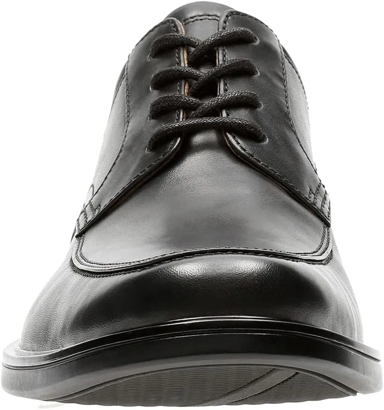 Туфли Clarks Mens Un Aldric Park, Black (Black Leather) — фото 4