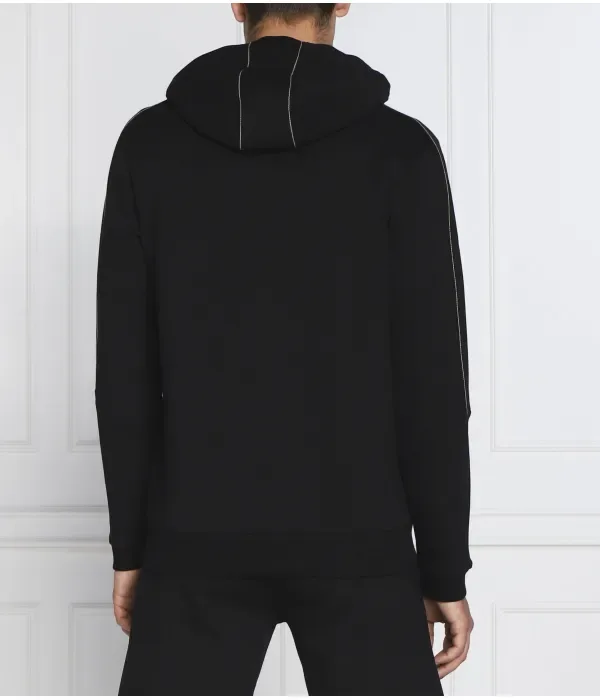Толстовка Soody 2 regular fit Boss Green, черный — фото 4