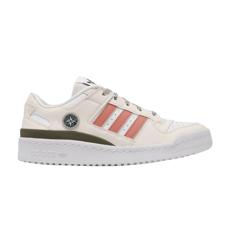 

Кроссовки adidas Forum Low CL J 'White Wonder Clay', белый