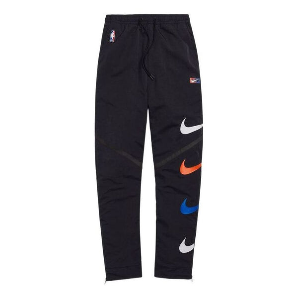 

Брюки x nike new york knicks trackpant 'black' Kith, черный