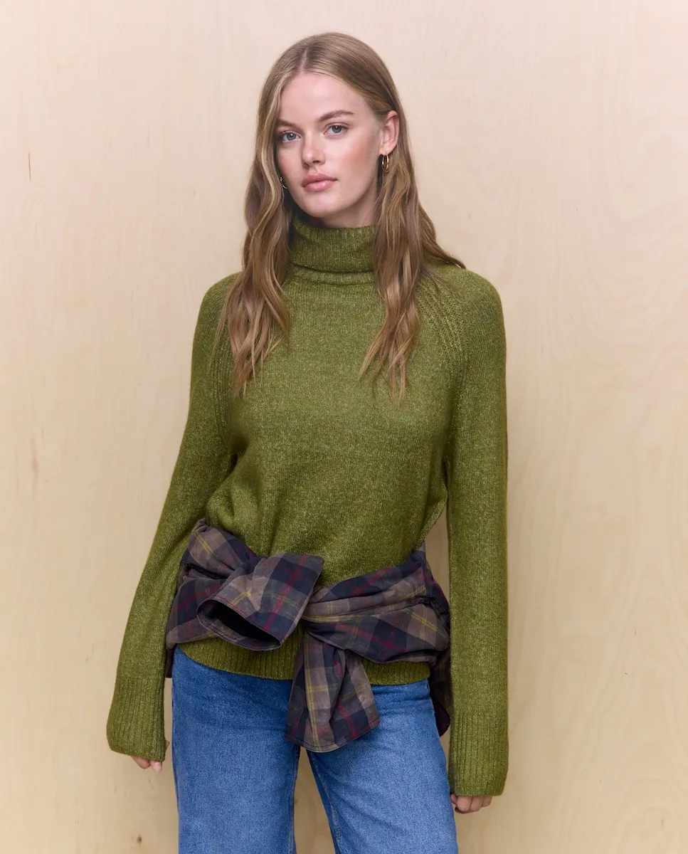 

Женский джемпер Baguilla с высоким воротником Easy Wear, нежно-голубой