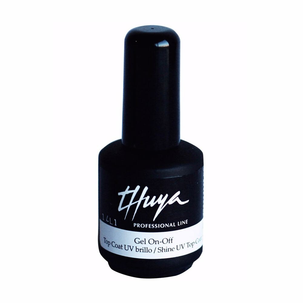 

Лак для ногтей Esmalte Permanente On Off Top Coat Brillo Thuya, 14 мл.