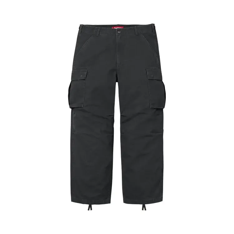 Брюки-карго Supreme, черные
